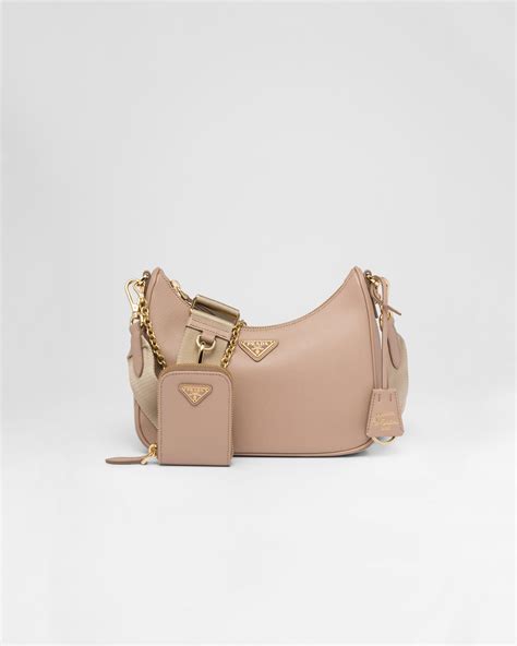 prada strandtasche beige|prada bag re edition.